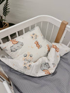 Plapuma si perna ursulet/ gri