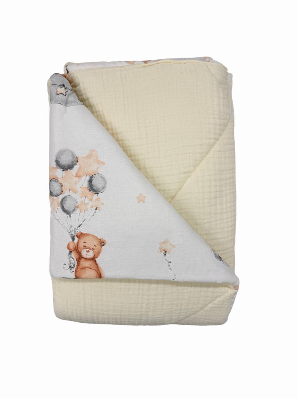 Plapuma 110/140cm matlasata vanil/ursulet