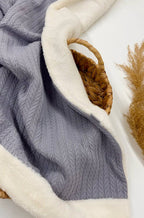 Cuvertura tricot/puf