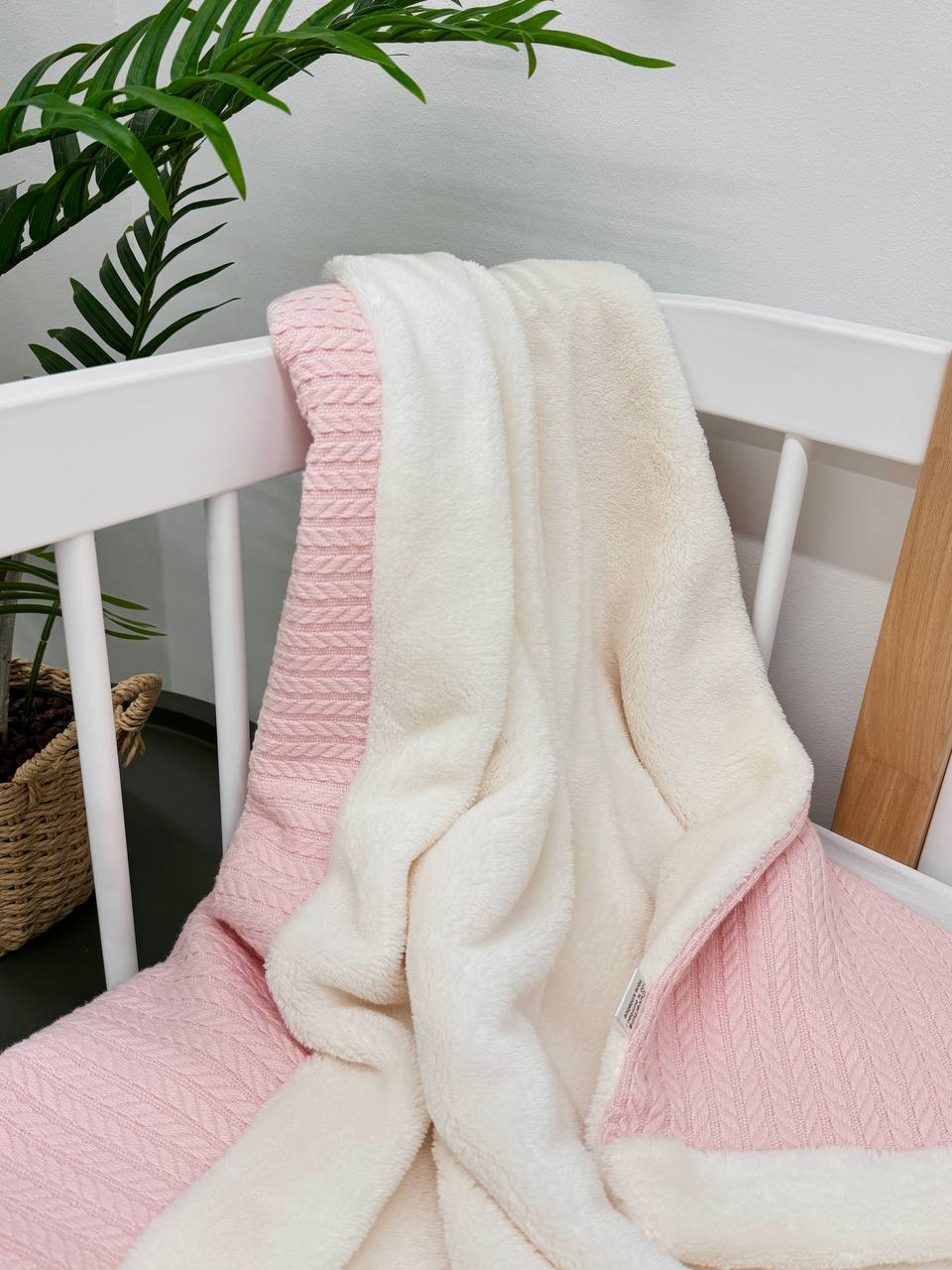 Cuvertura tricot/puf