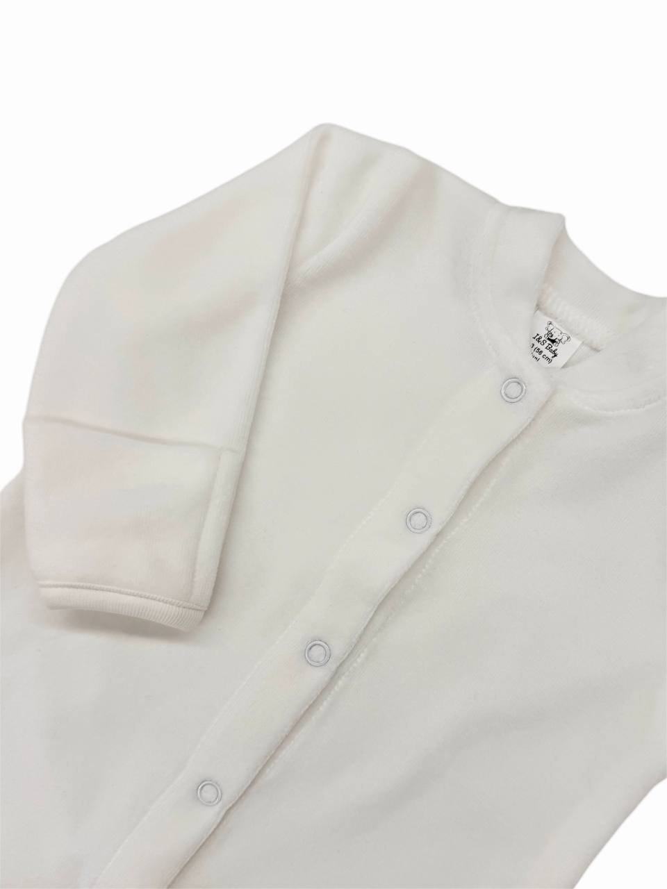 Salopetă Catifelată Ivory pentru Bebeluși și Nou-Născuți