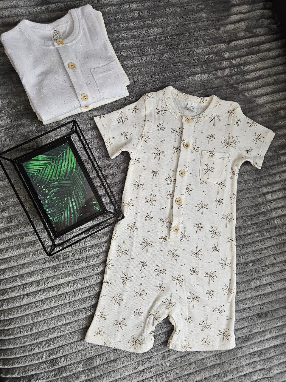 Romper din Bumbac cu Găurele