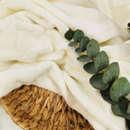 Cuvertură dublă cocolino crem 100x90 cm – Design inimi capitonat