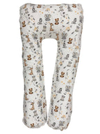 Perna Pentru Gravide U-Shape – Animăluțe Safari Pe Alb, 130 cm