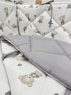 Apărătoare adorabile cu print de ursuleți 120/60