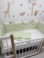 Apărătoare adorabile culoarea fistic 120/60cm