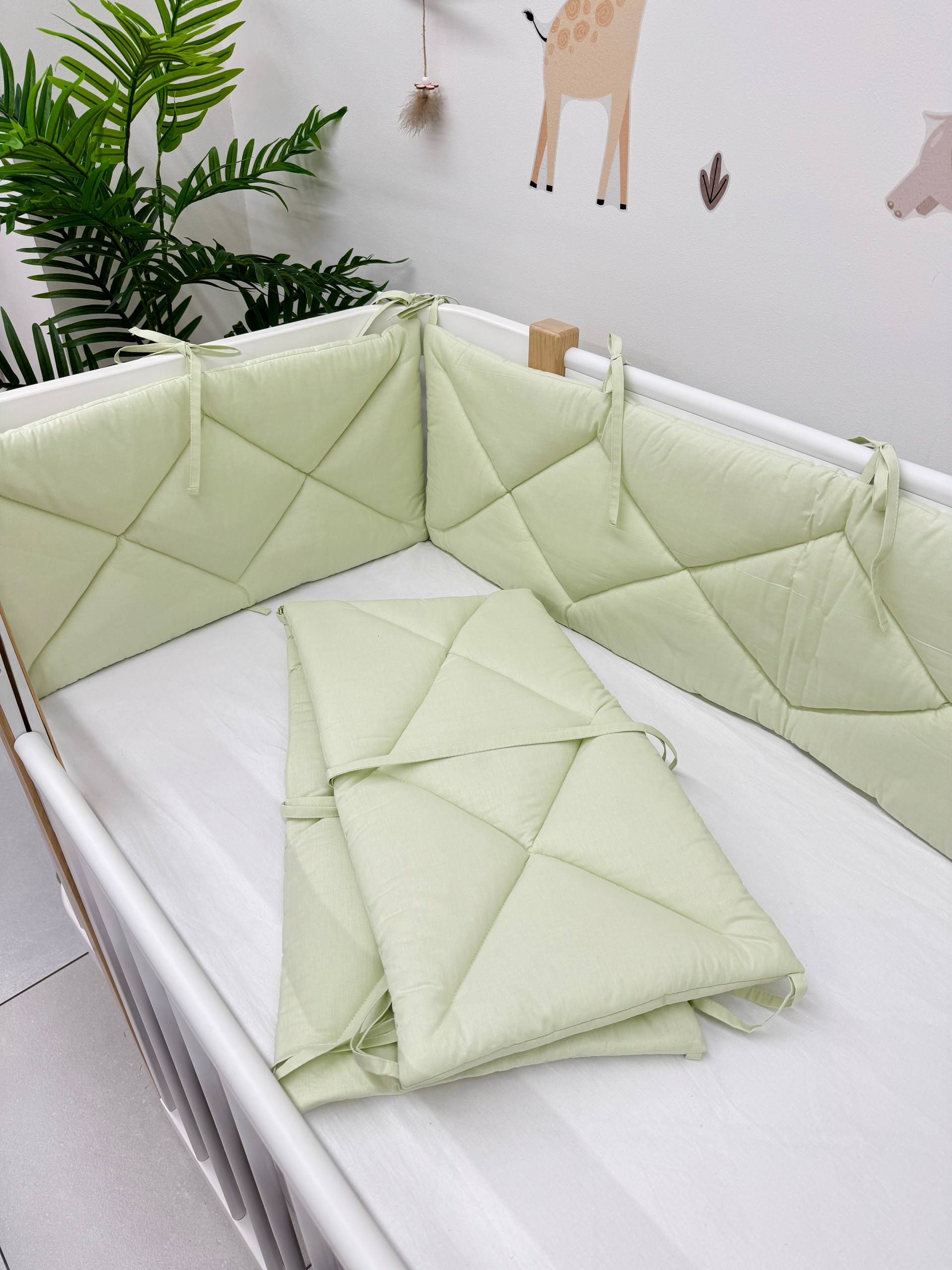 Apărătoare adorabile culoarea fistic 120/60cm