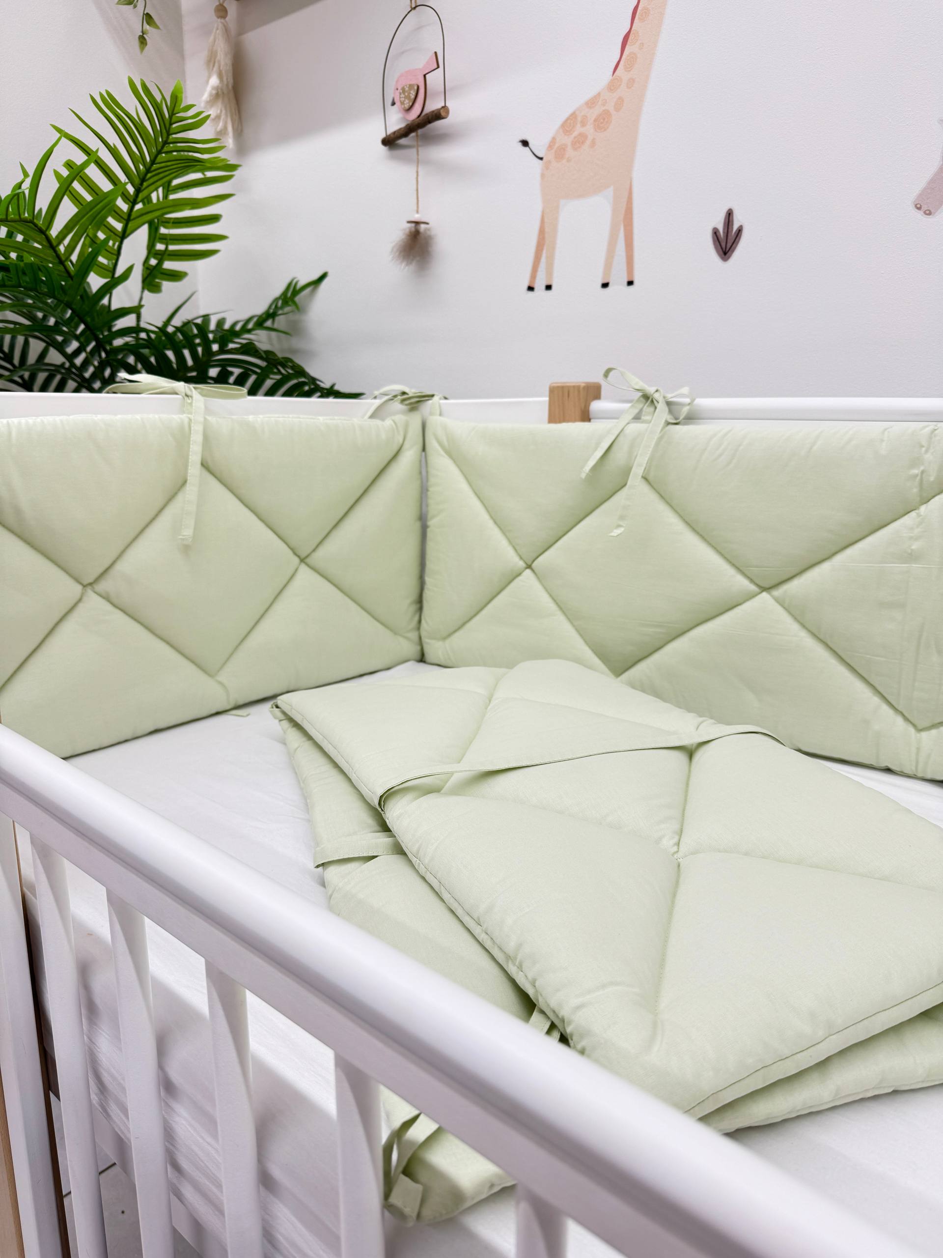 Apărătoare adorabile culoarea fistic 120/60cm