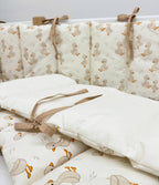 Apărătoare adorabile print rățuște 120/60cm