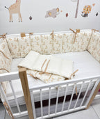 Apărătoare adorabile print rățuște 120/60cm