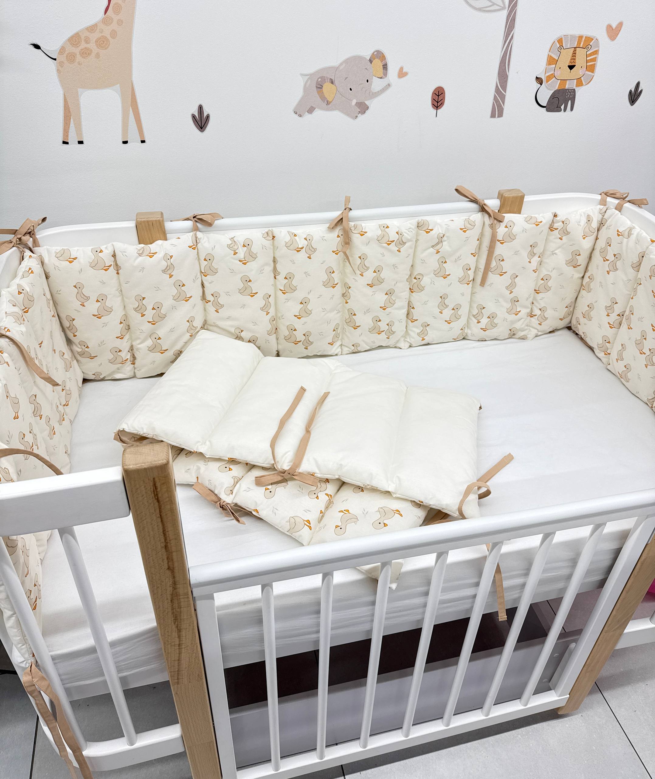 Apărătoare adorabile print rățuște 120/60cm