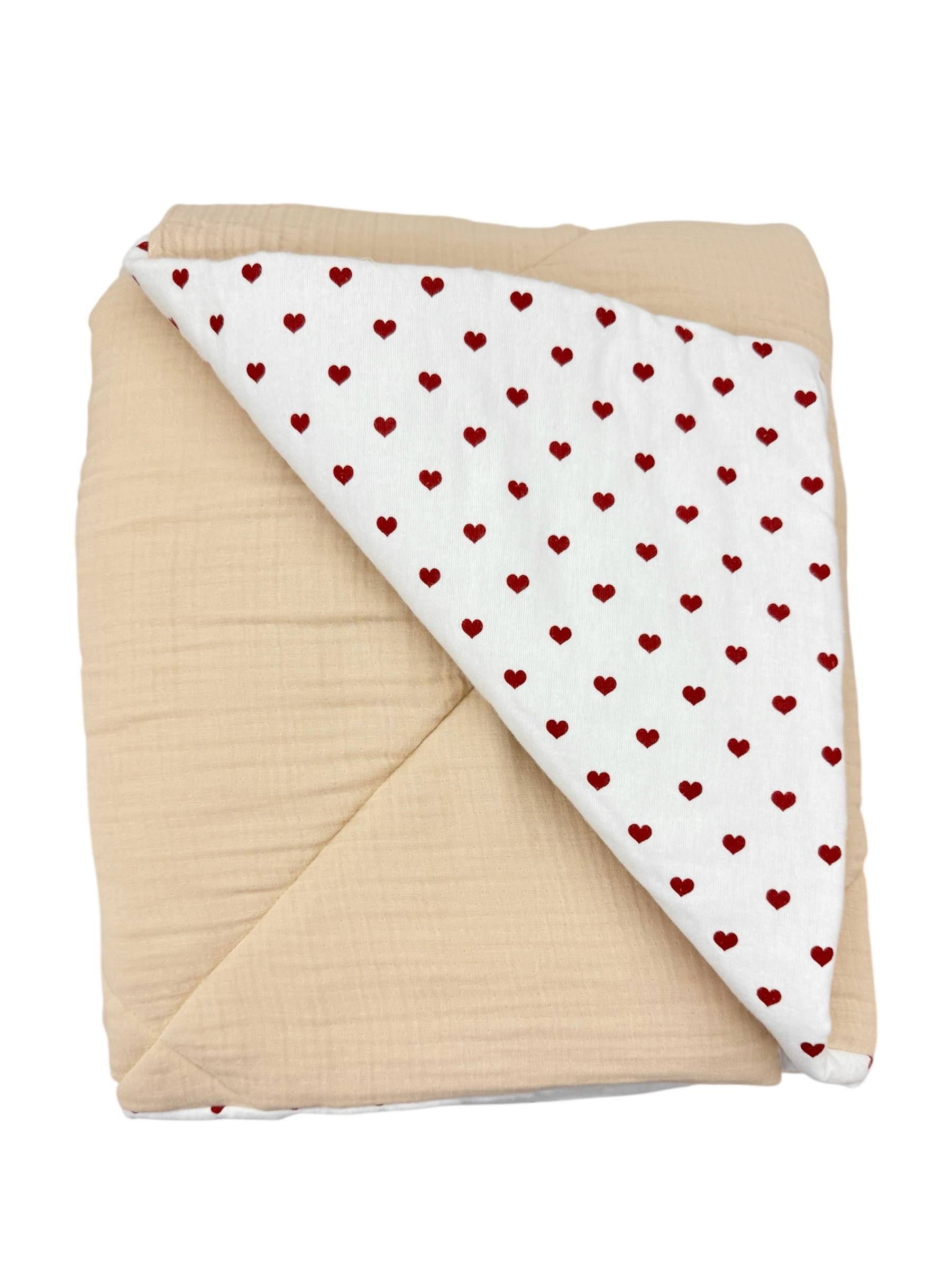 Plapumă pentru copii 110 × 140 cm din muselină