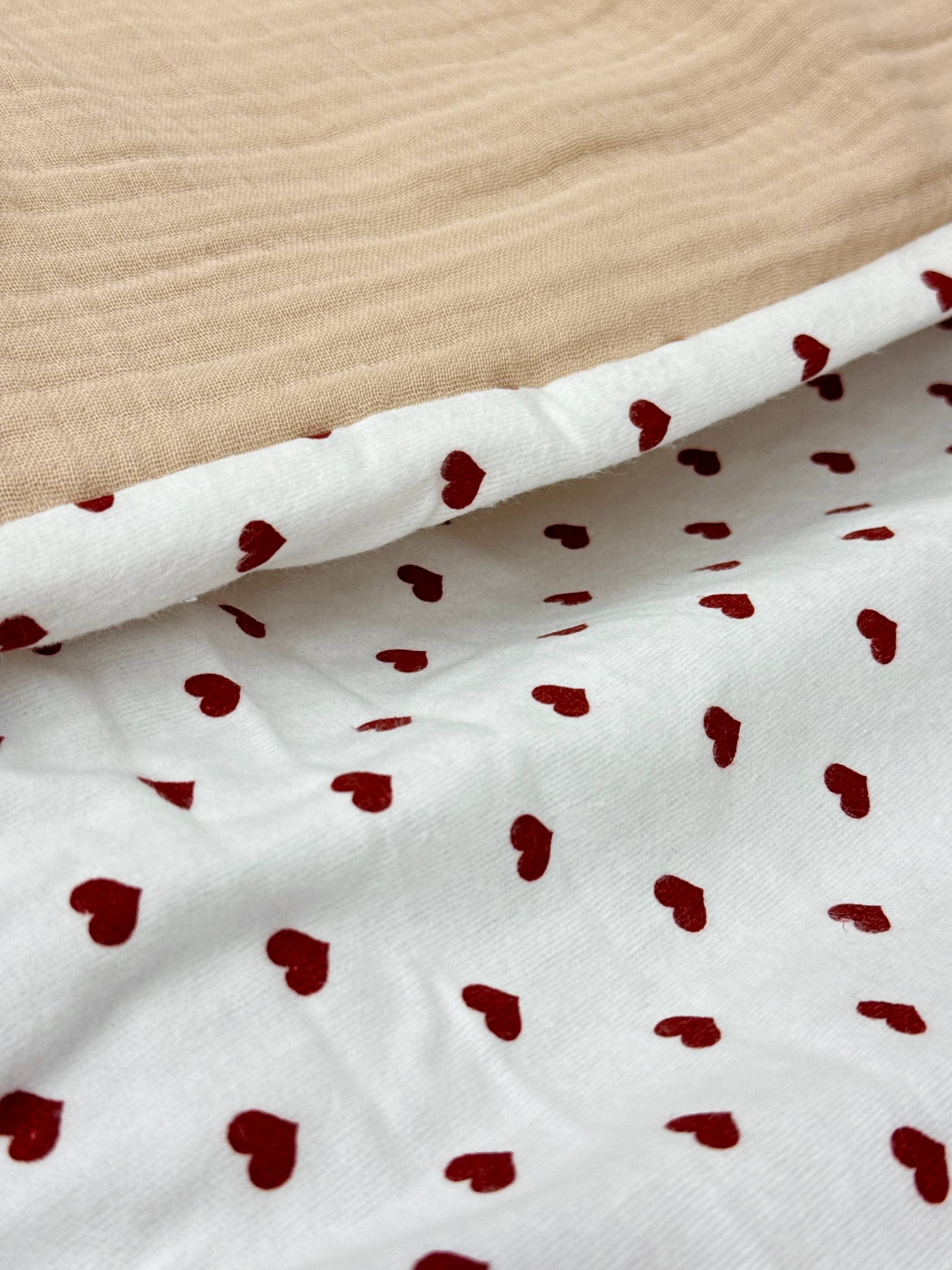 Plapumă pentru copii 110 × 140 cm din muselină