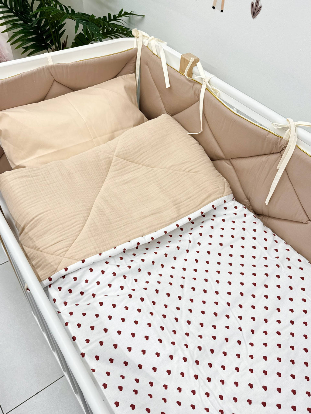 Plapumă pentru copii 110 × 140 cm din muselină