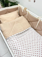 Plapumă pentru copii 110 × 140 cm din muselină