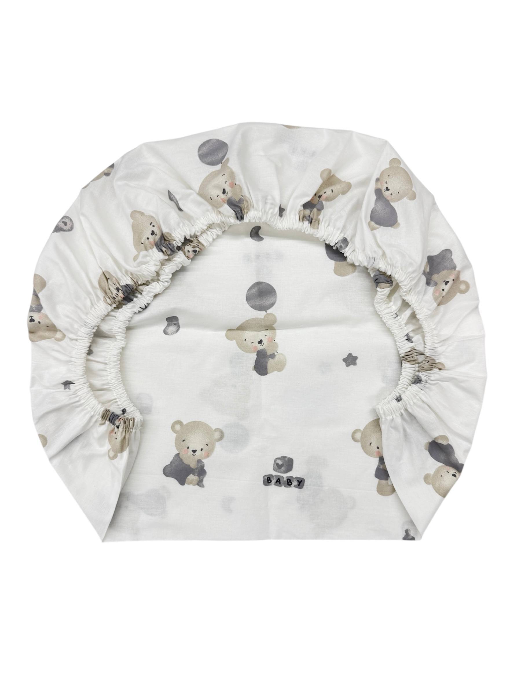 Cearșaf pentru saltea cărucior 80 × 40 cm