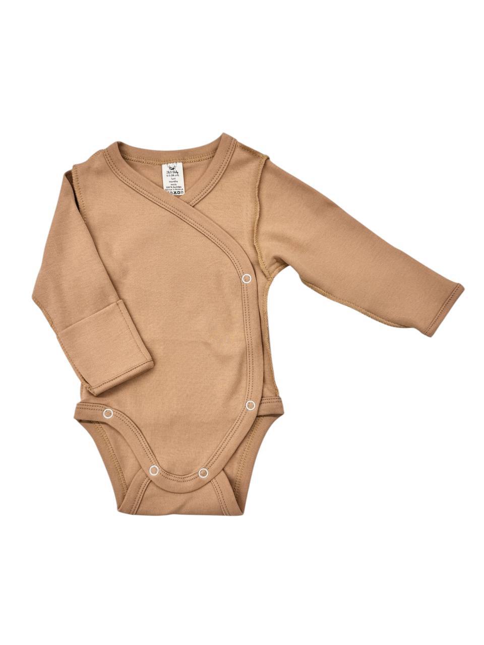 Body kimono cu mânecă lungă 0-3 luni