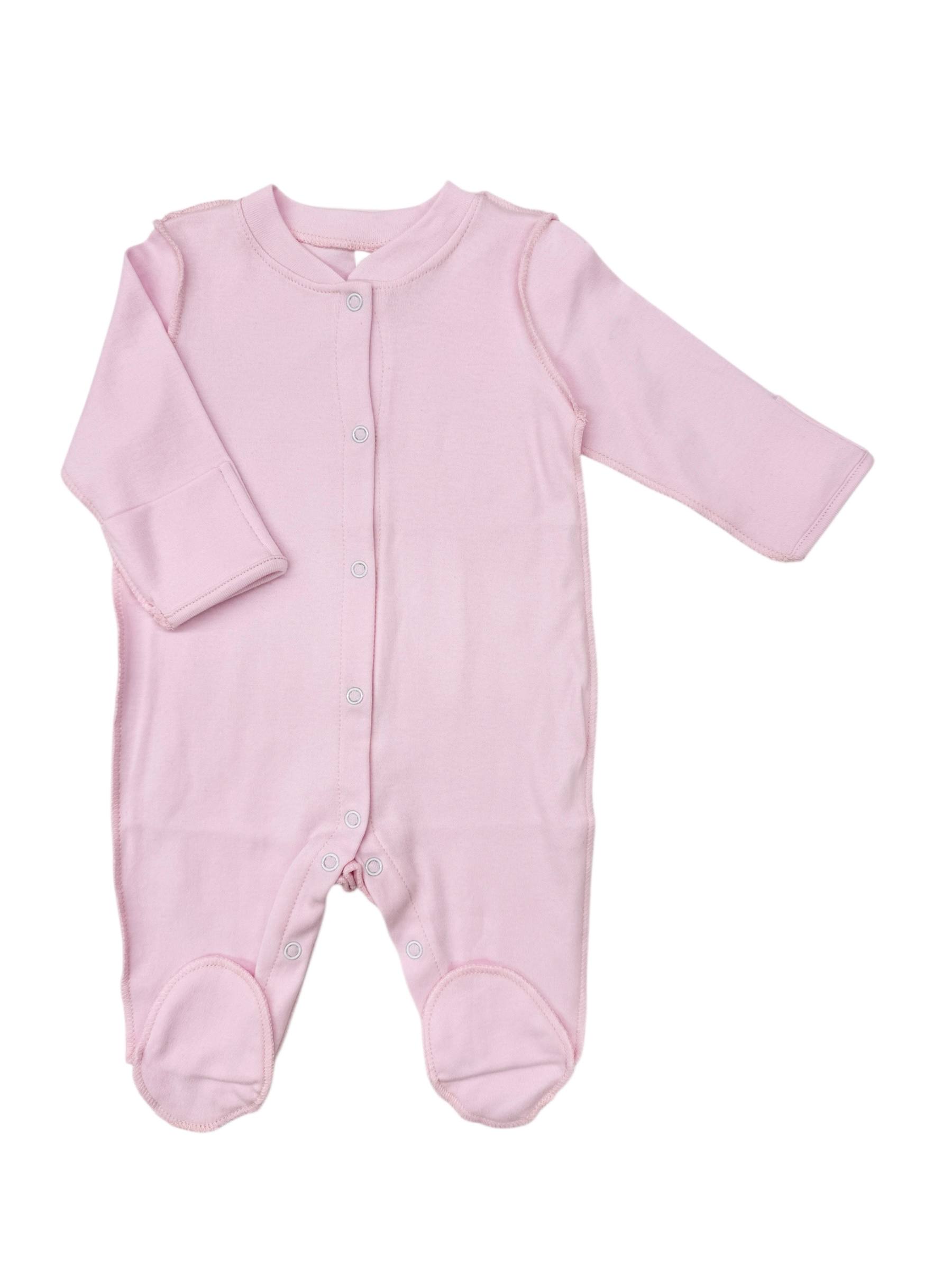 Salopetă din bumbac cu cusătură pe exterior