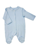 Salopetă din bumbac cu cusătură pe exterior