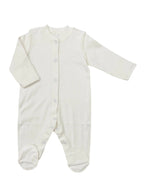 Salopetă din bumbac cu cusătură pe exterior