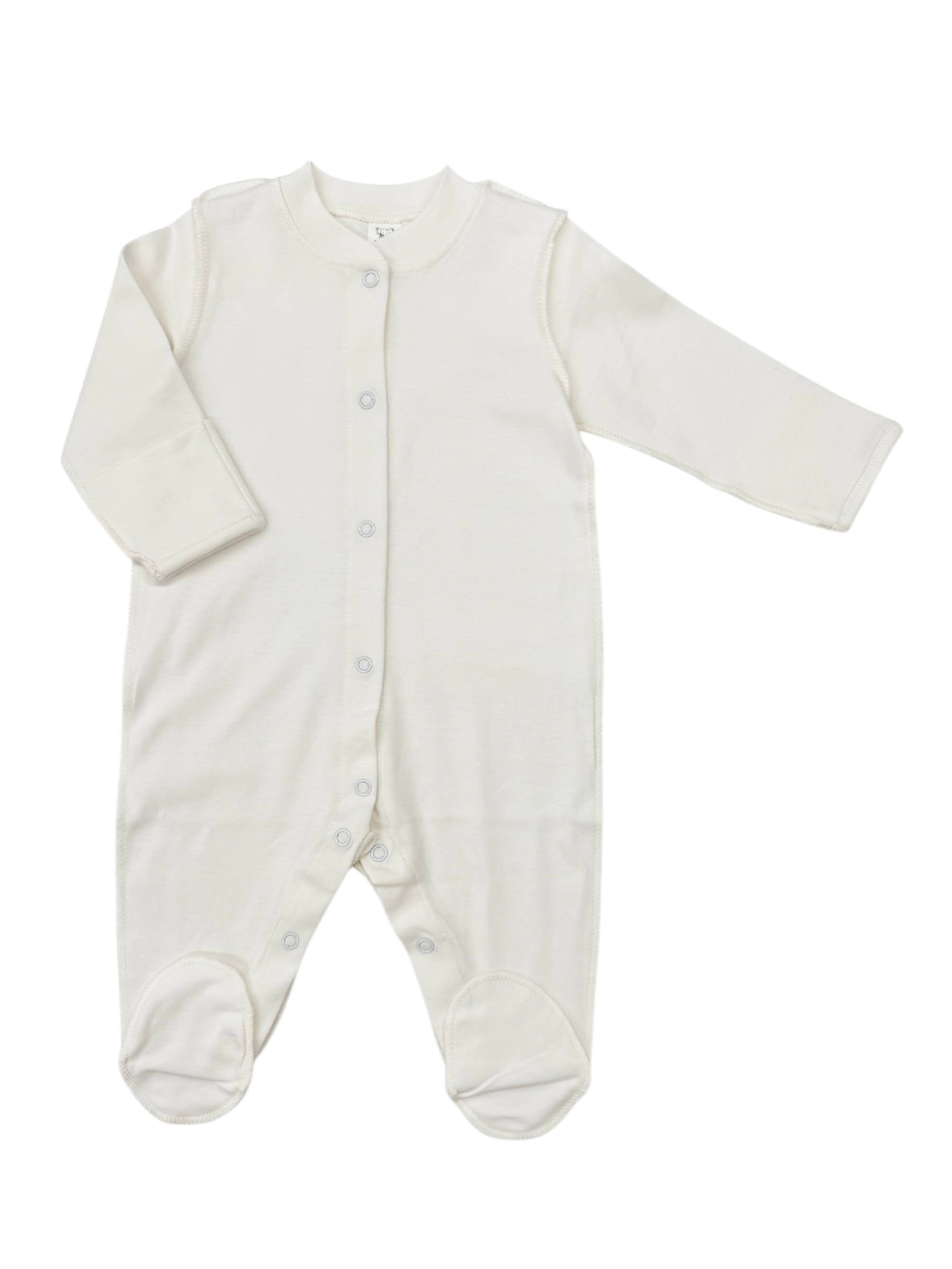 Salopetă din bumbac cu cusătură pe exterior