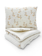 Set pernă cu plapumă pentru copii rățuște