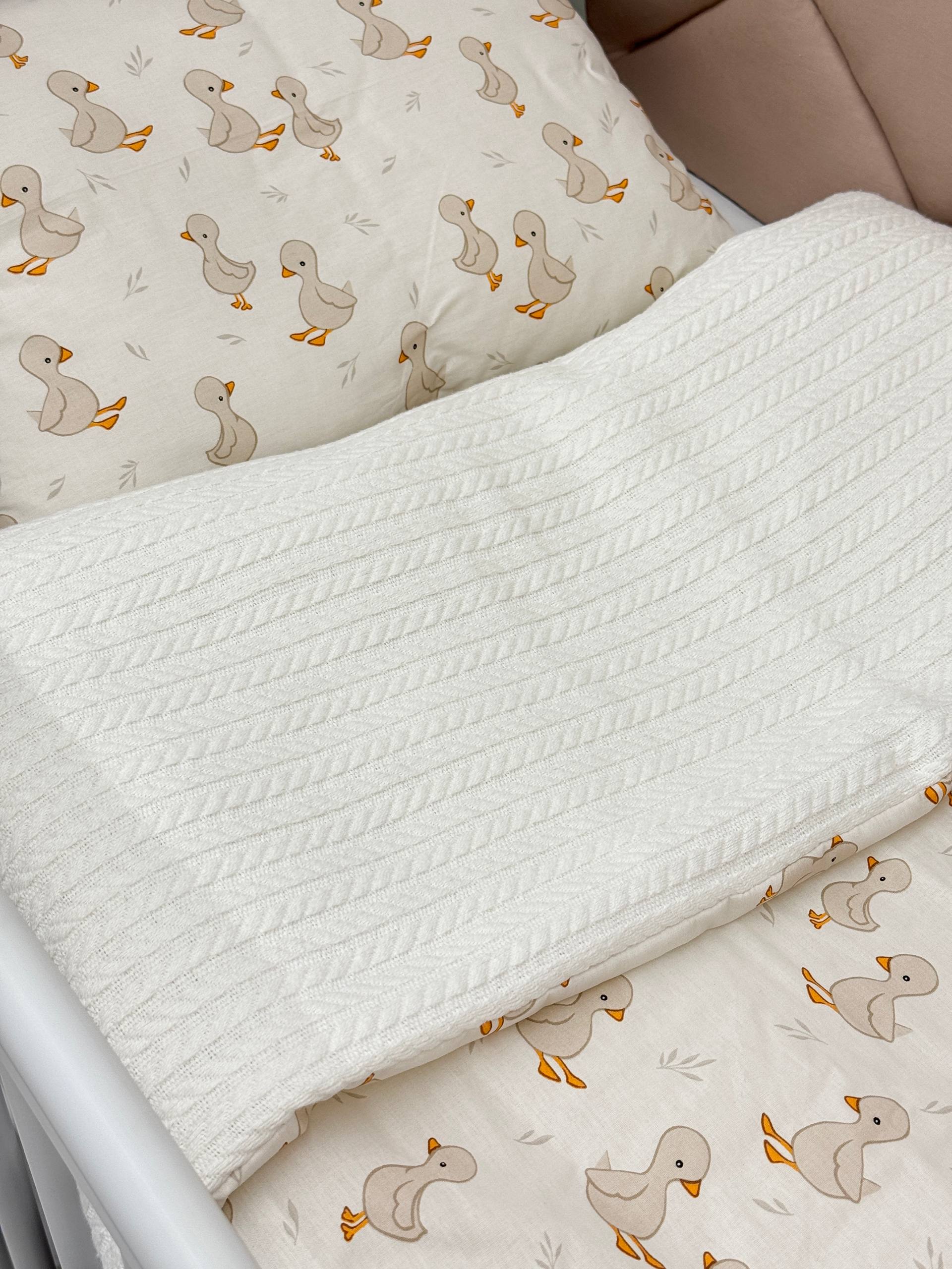 Set pernă cu plapumă pentru copii rățuște