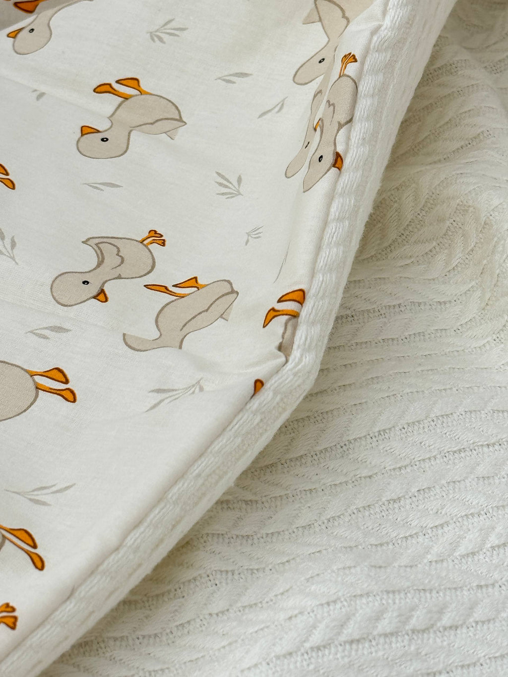 Set pernă cu plapumă pentru copii rățuște