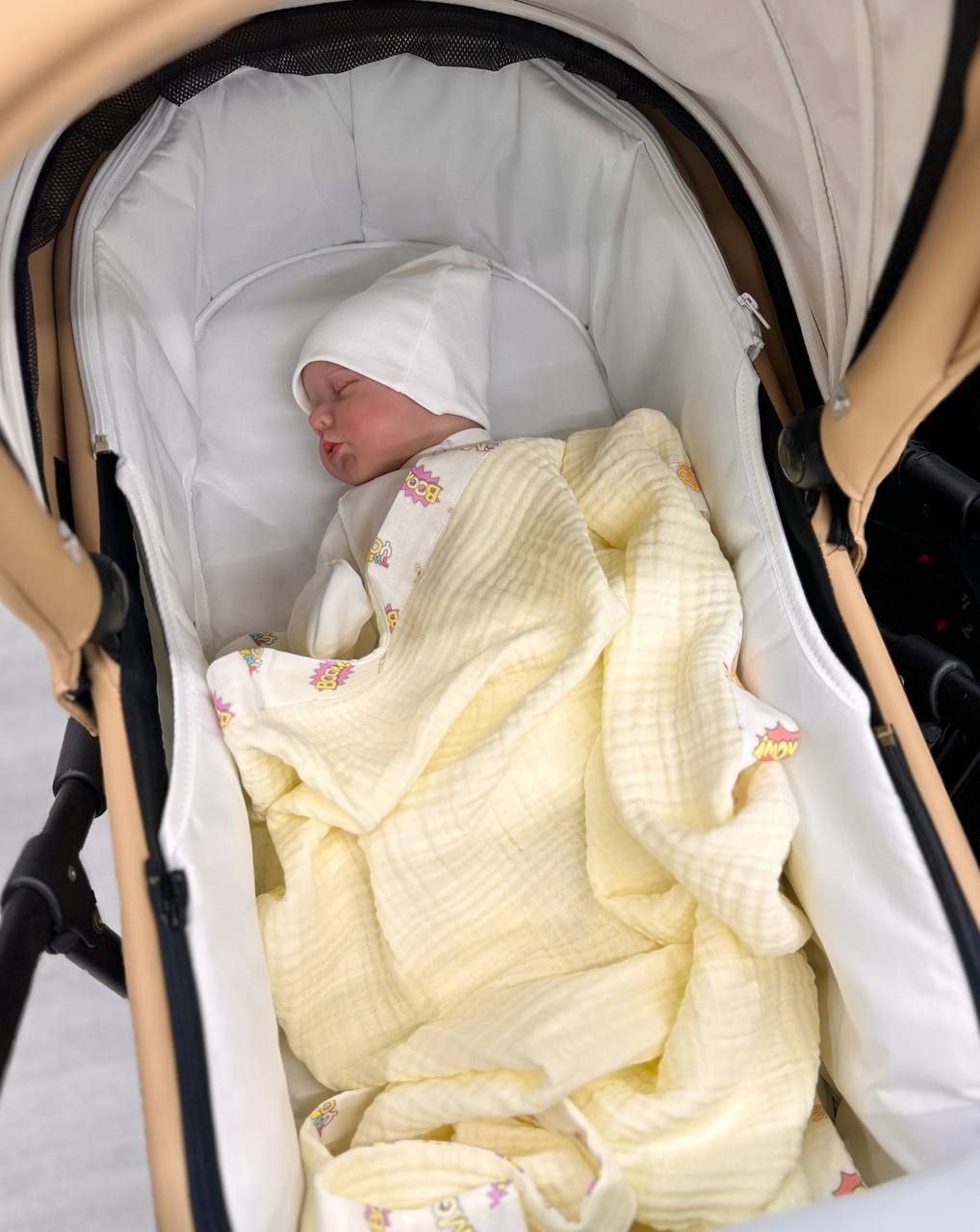 Paturica pentru sezonul cald din muselina