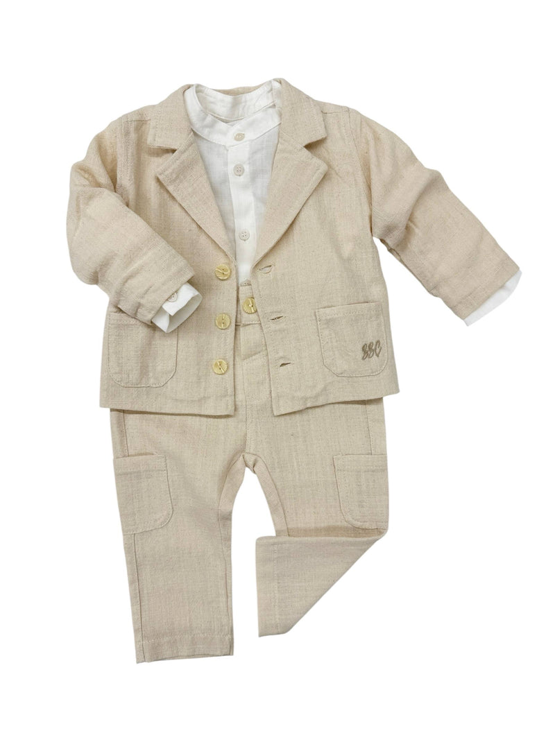 Set elegant pentru botez - IlincaStyle