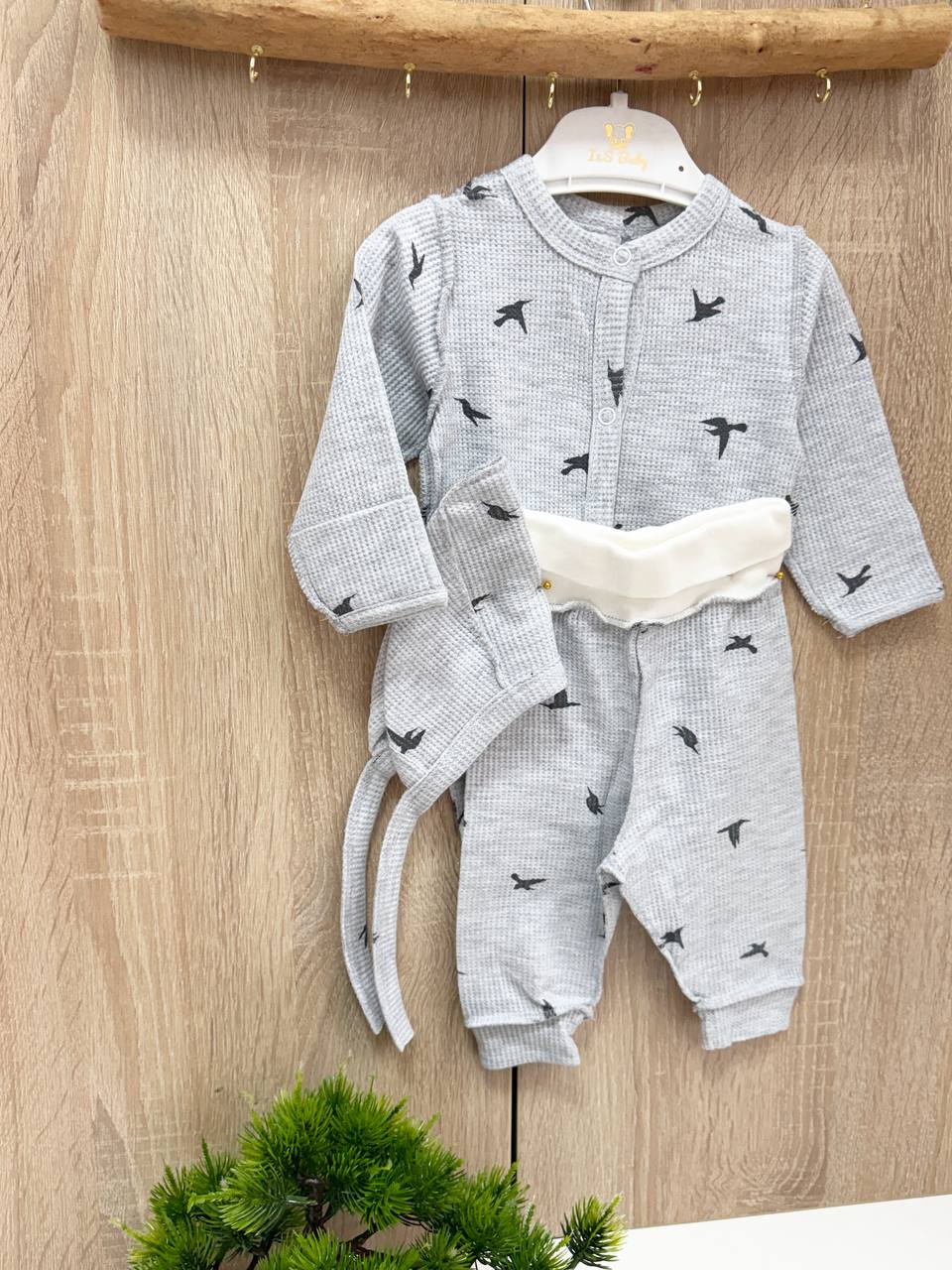 Set la 56 cm din bumbac organic - IlincaStyle