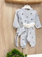 Set la 56 cm din bumbac organic - IlincaStyle