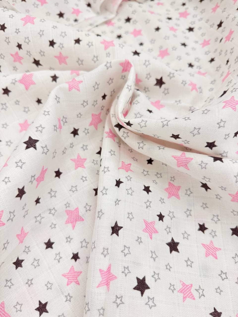 Pelincă Muselină Bebe 100x80 cm – Moale, Hipoalergenică și Absorbantă