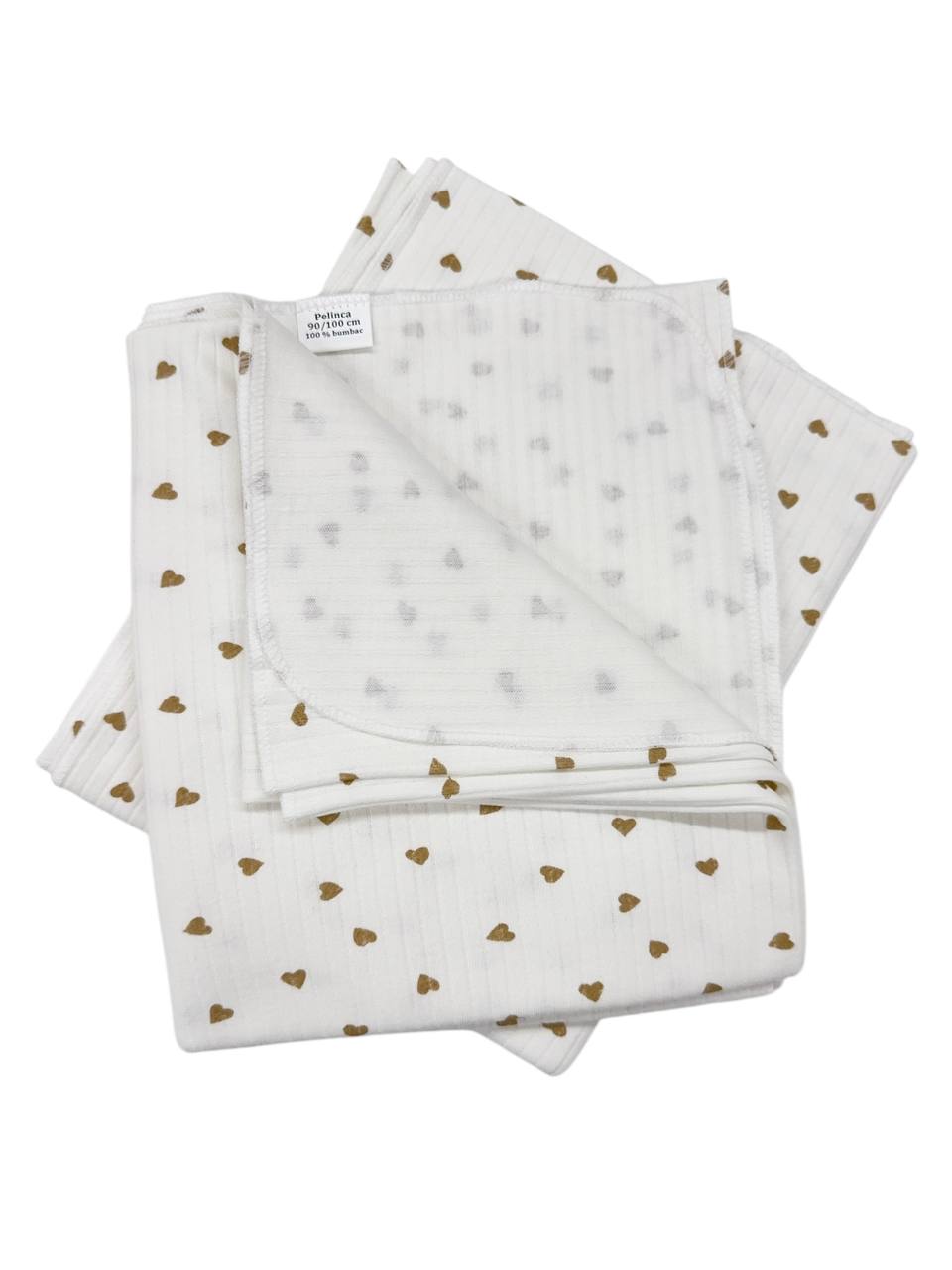 Pelincă Tricotată Bebe 100x90 cm – Moale, Călduroasă și Confortabilă