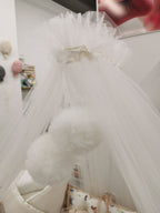 Baldachin premium pentru pătuț bebeluși