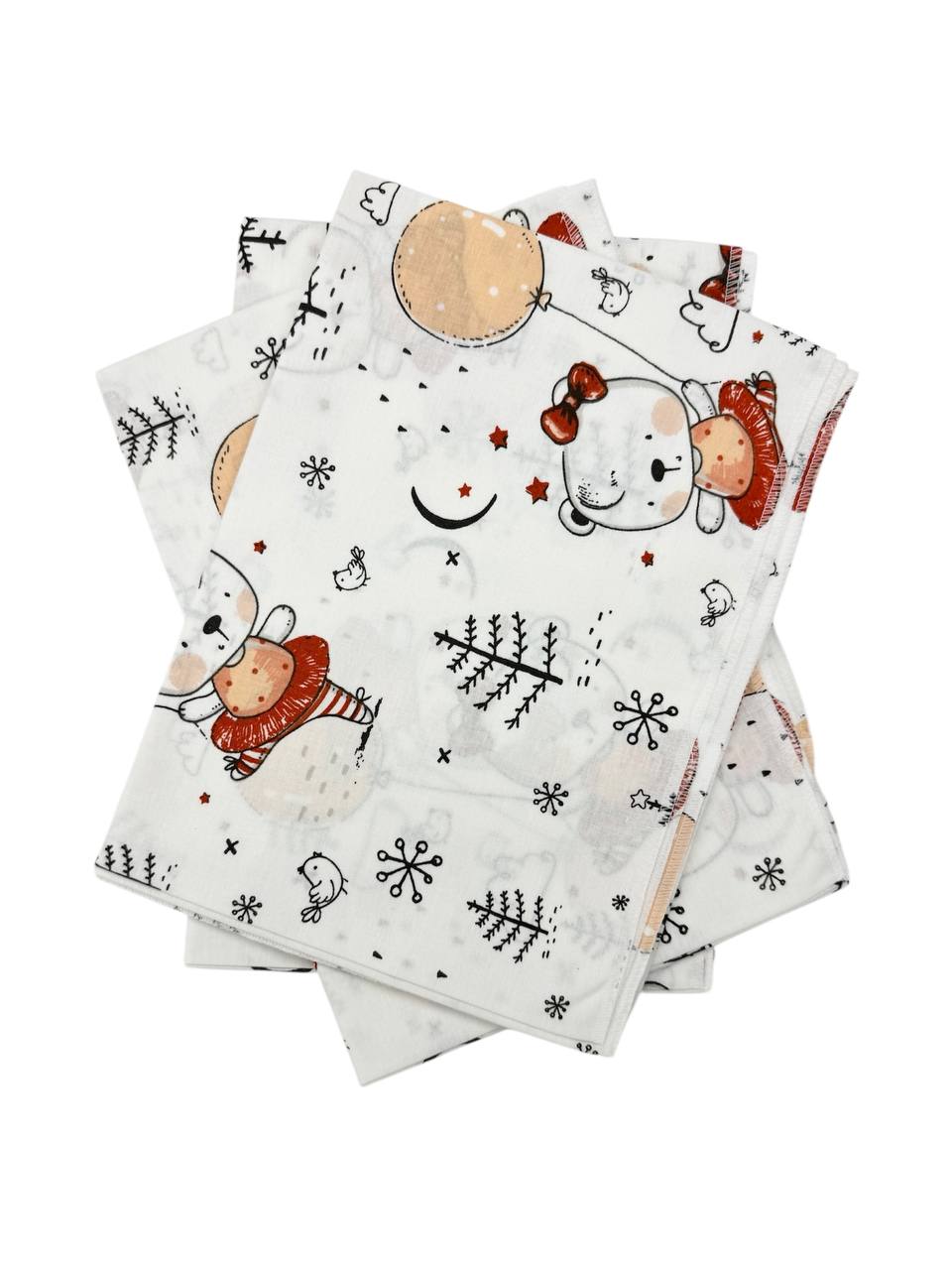 Pelincă textilă bumbac organic 80x110 cm