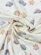 Pelinca bumbac organic flausat 120x100cm