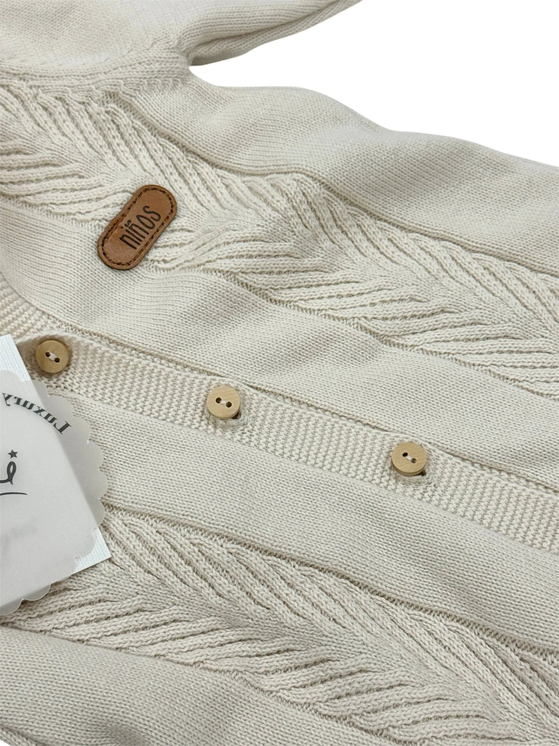 Salopetă cu Glugă Bej