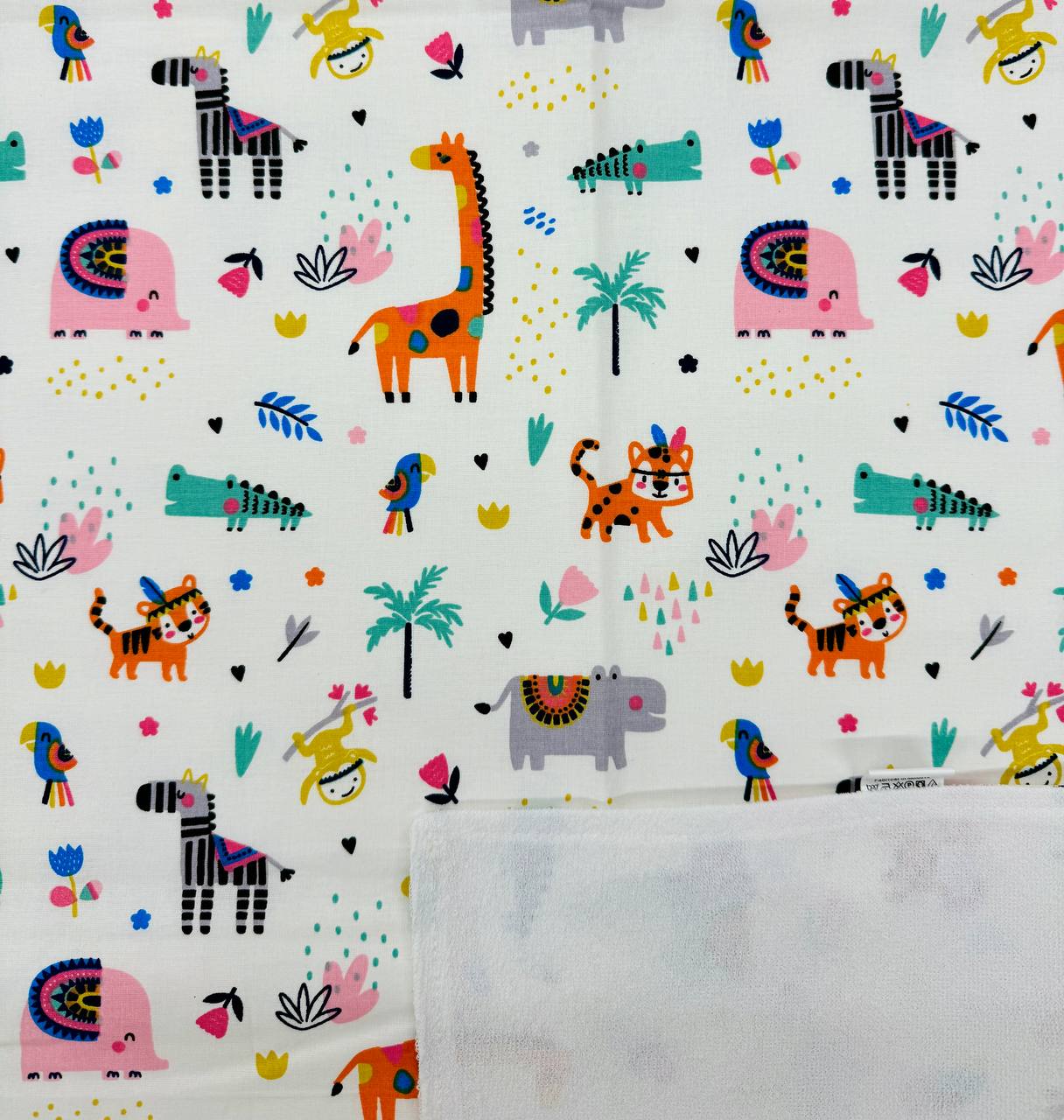 Pelincă impermeabilă ZOO 70x80 cm – Bestsellerul pentru micuțul tău