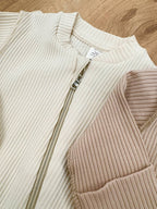 Salopetă Lapșa 0-3 Luni cu Tălpici și Mănuși Incorporate