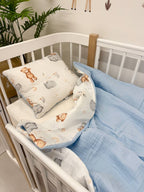 Plapumă Matlasată Ursuleț 120x100 cm