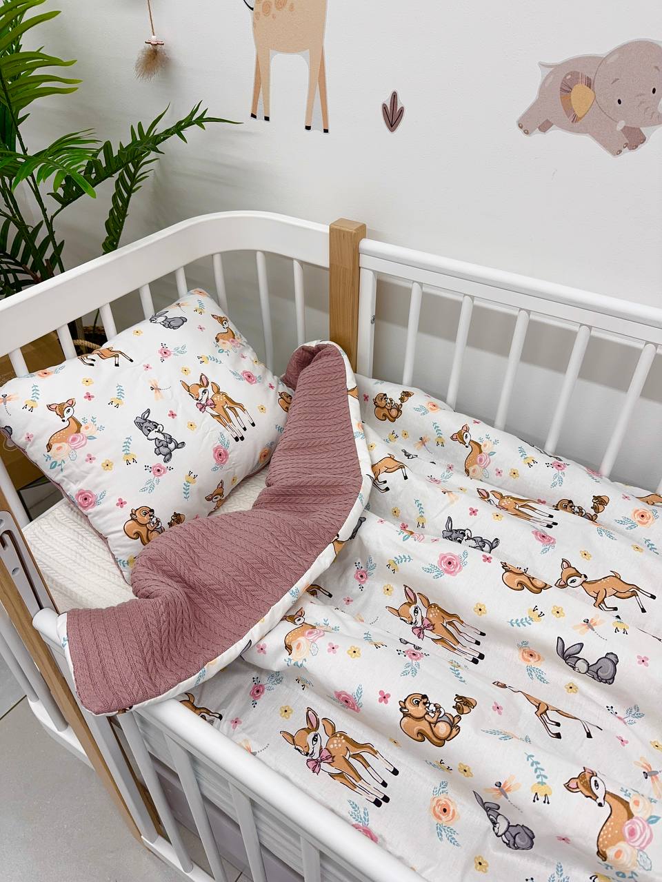 Set Plapumă și Pernă din Stofe Naturale