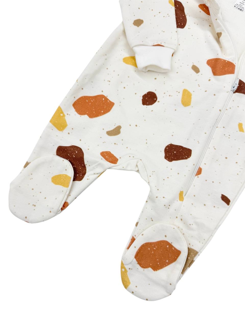 Salopetă bumbac organic bebeluși