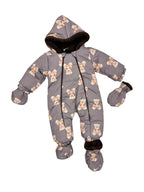 Salopeta sezon rece cu print ursuleți