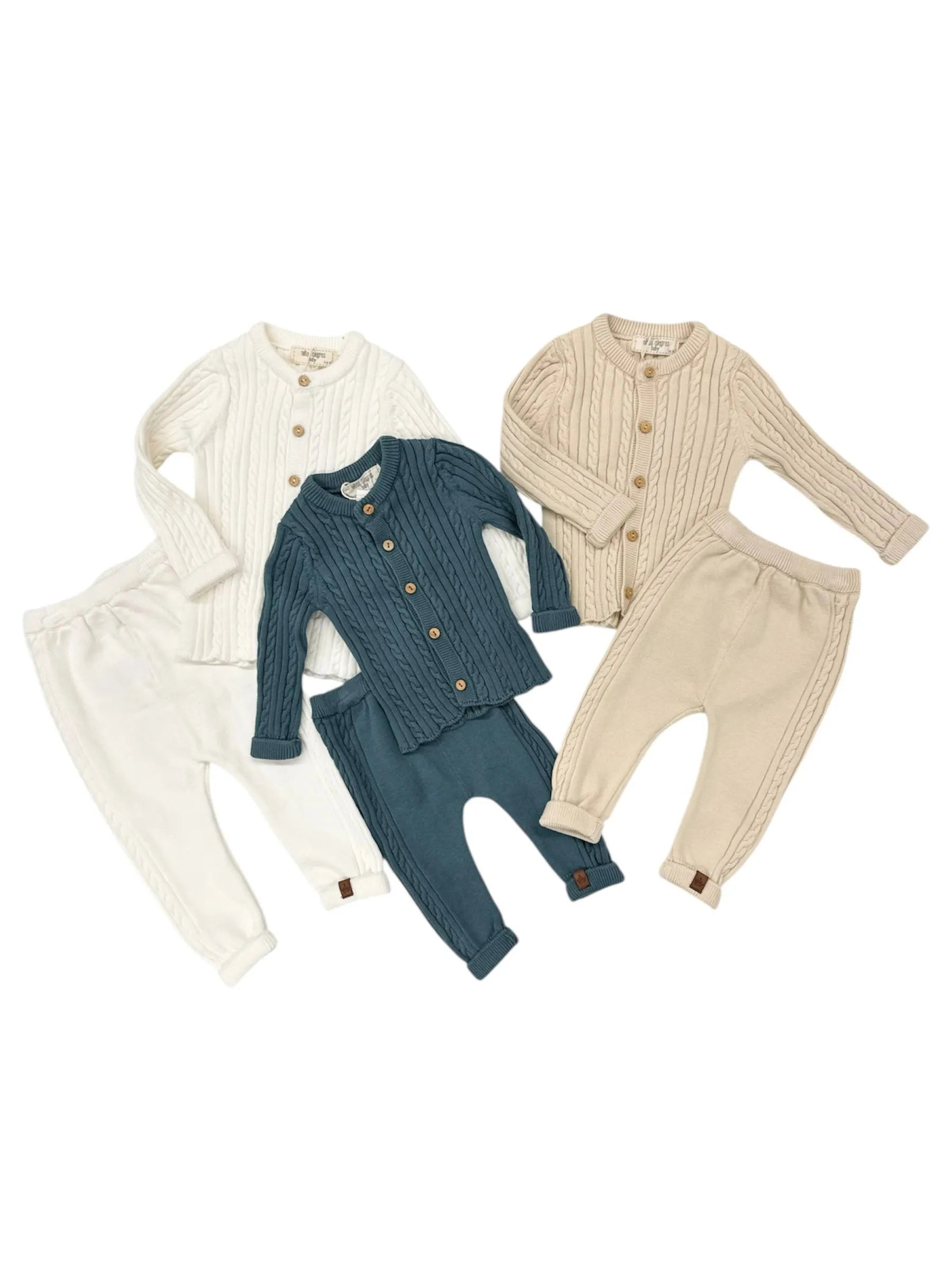 Set Cardigan și Pantalonași