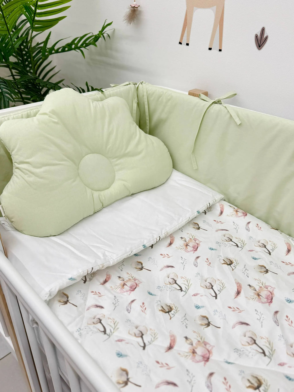 Plapumă Bebeluși 110x140 cu Print Floral