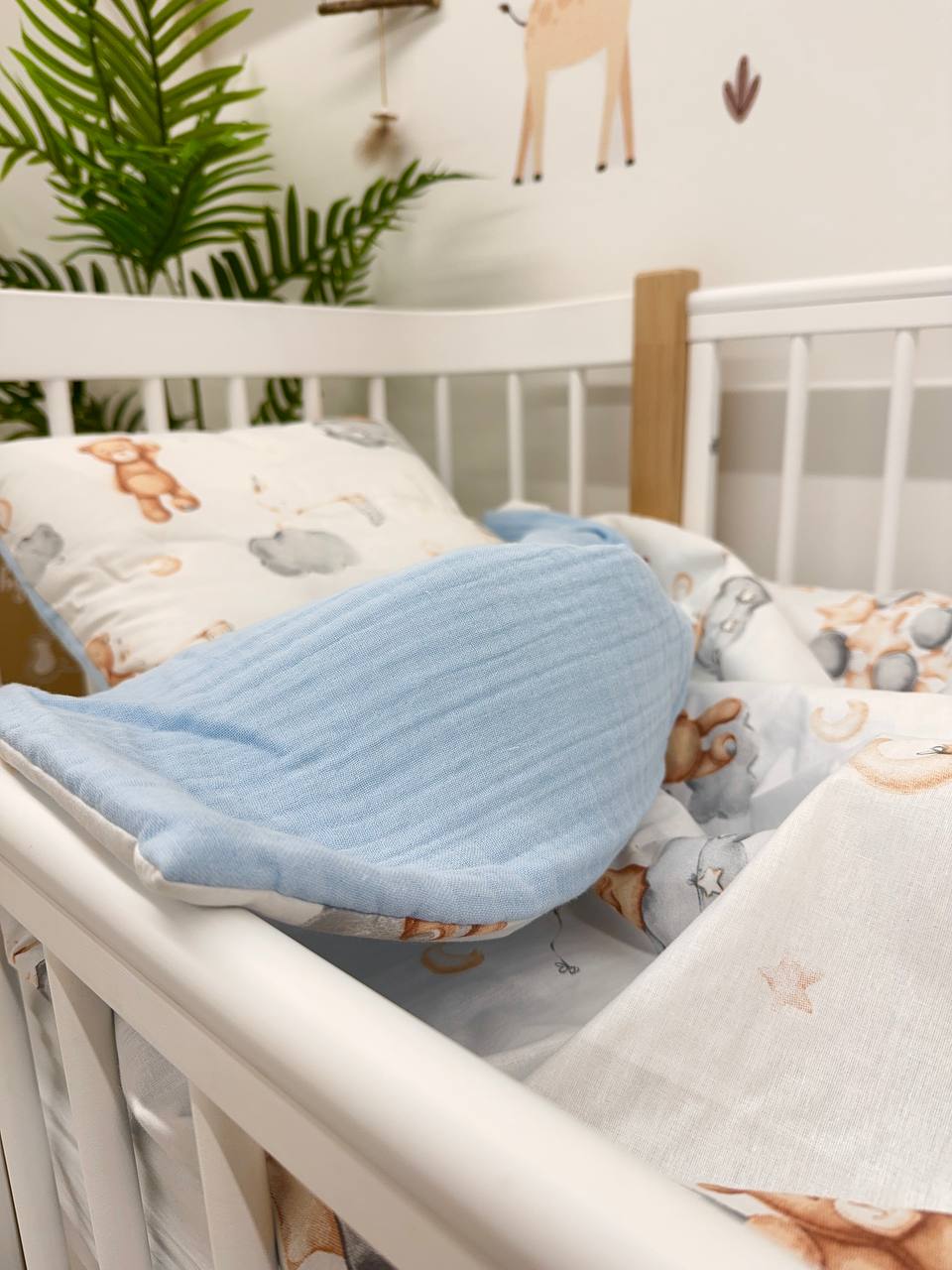 Plapumă Matlasată Ursuleț 120x100 cm