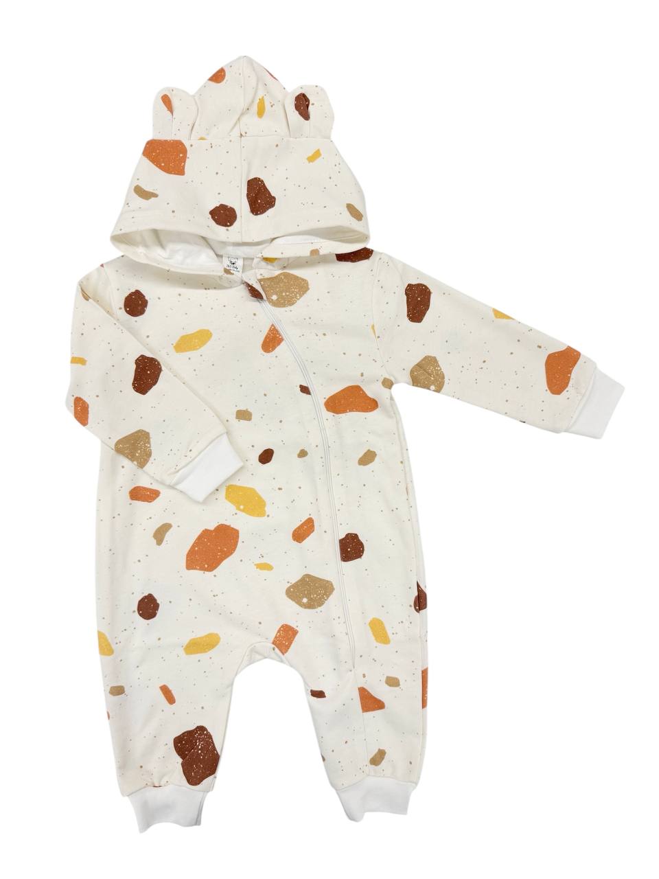 Salopetă bumbac organic bebeluși