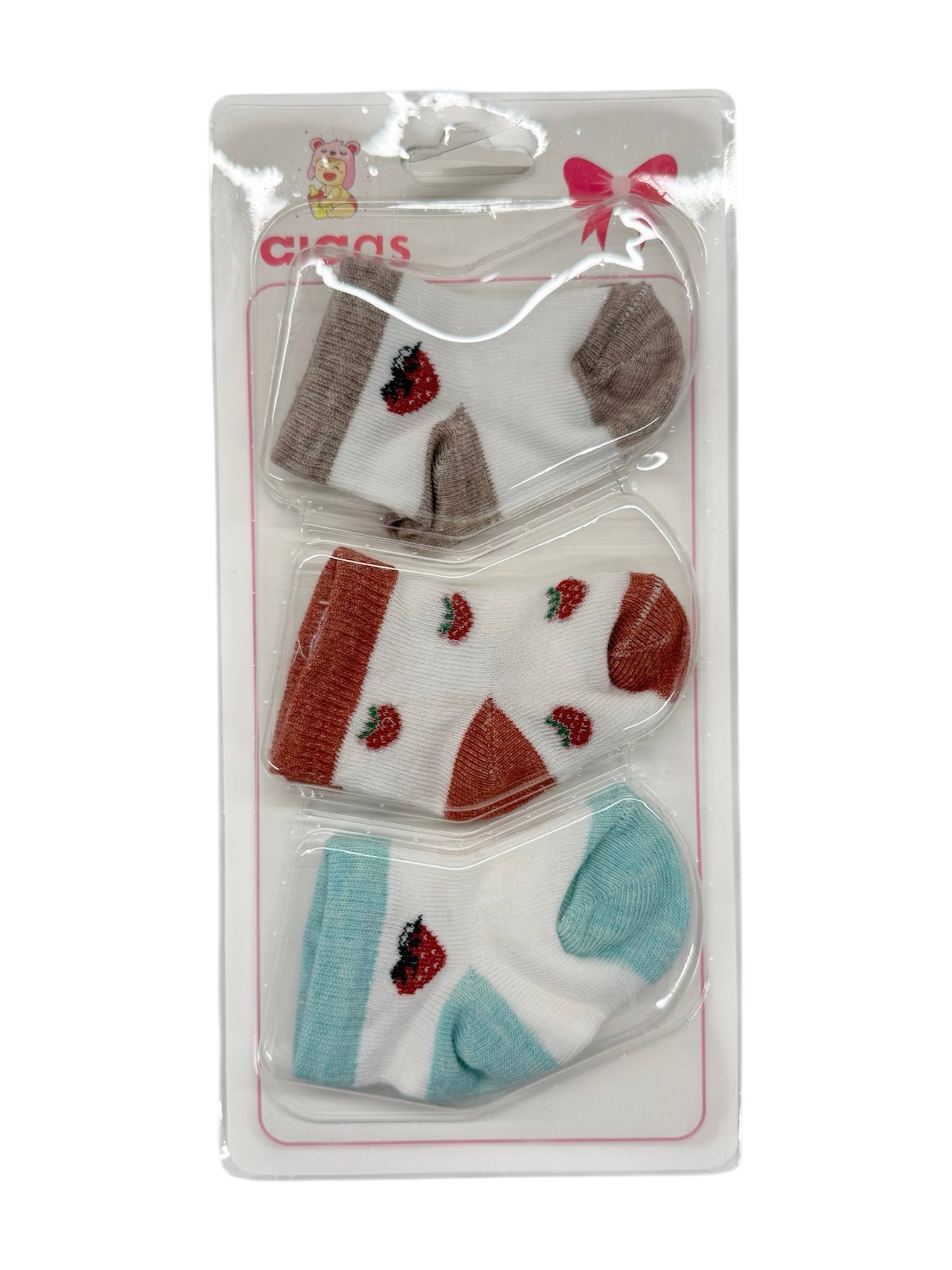 Set 3 Perechi Ciorapi Bebeluși
