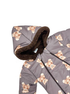 Salopeta sezon rece cu print ursuleți